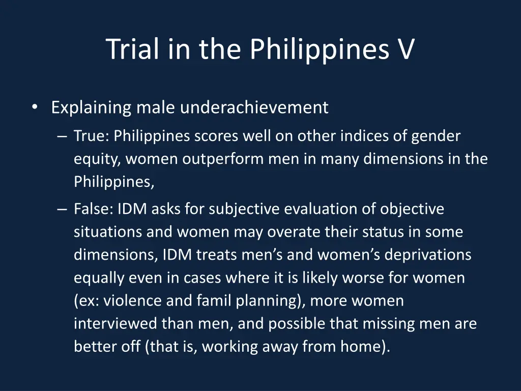 trial in the philippines v