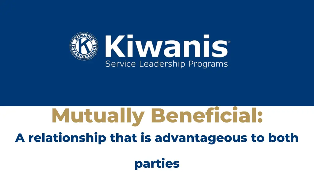 mutually beneficial