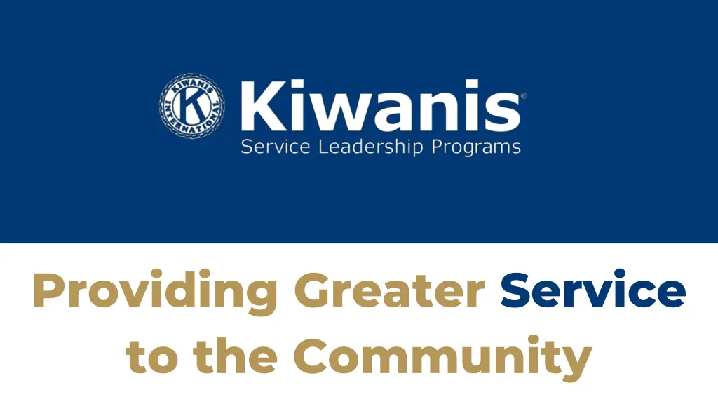 providing greater service