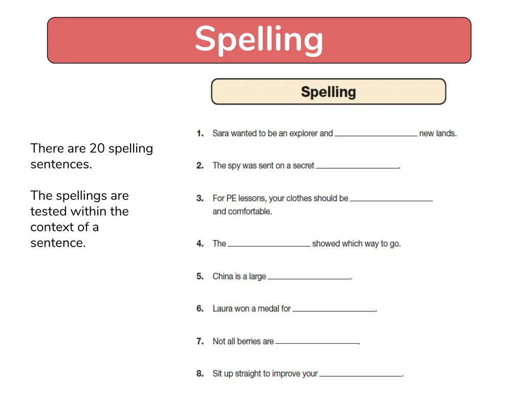 spelling