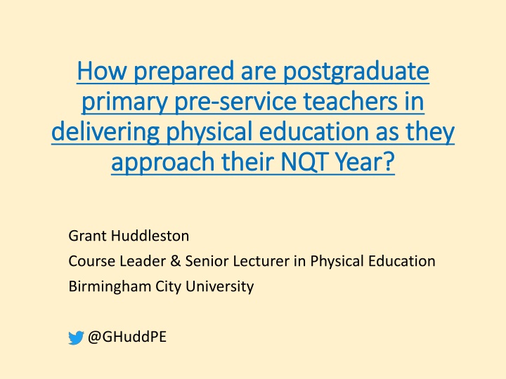 how prepared are postgraduate how prepared