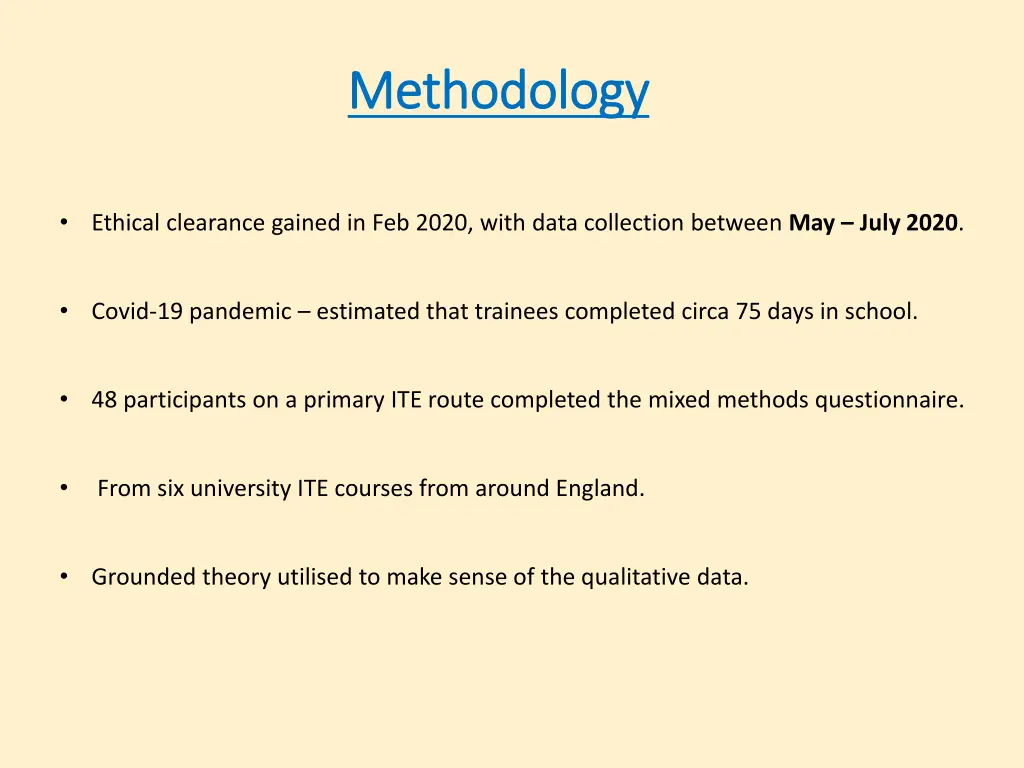 methodology methodology