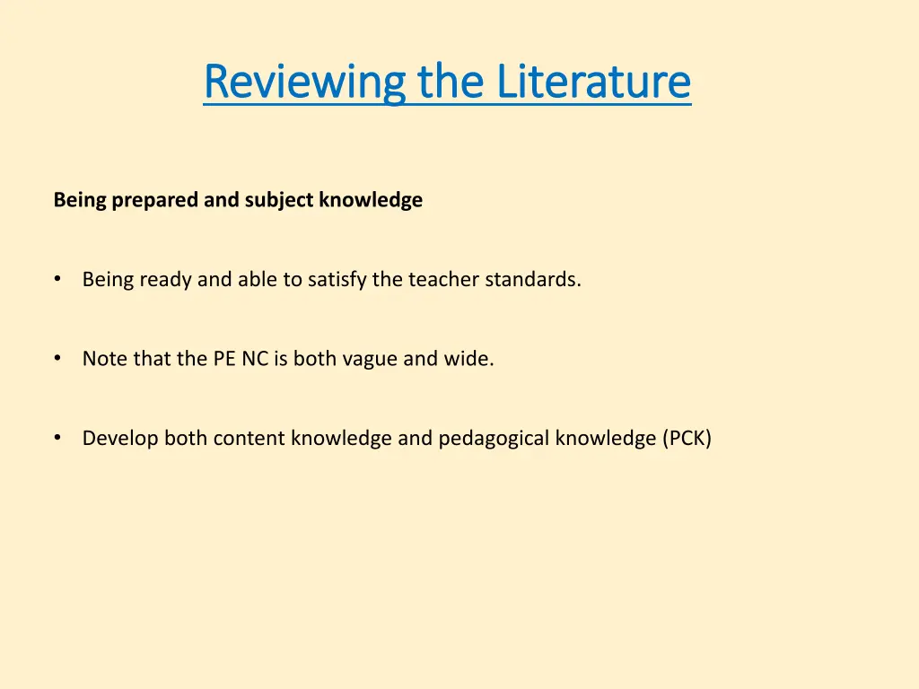 reviewing the literature reviewing the literature 3