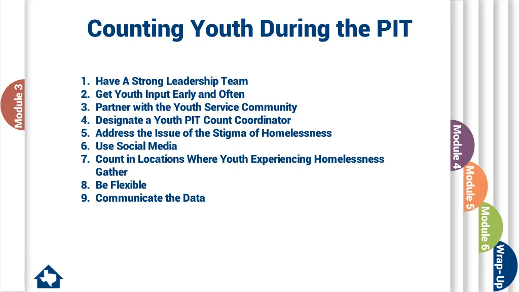 counting youth during the pit
