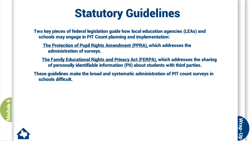statutory guidelines