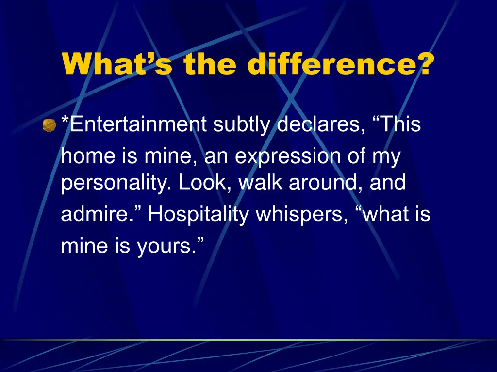 what s the difference