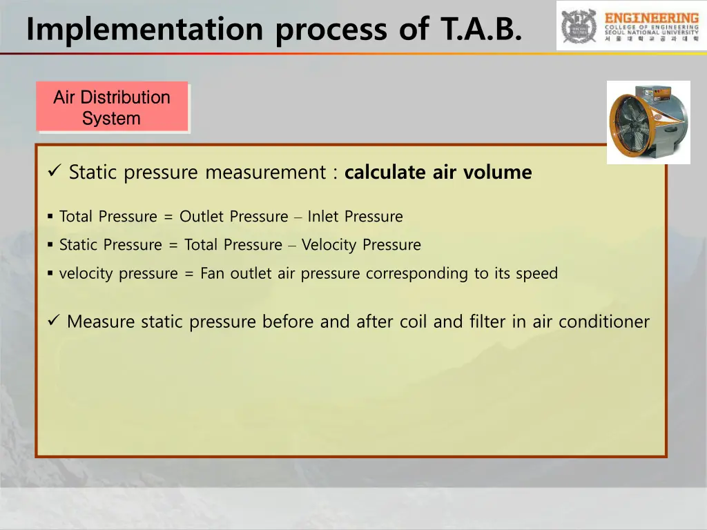 implementation process of t a b 5