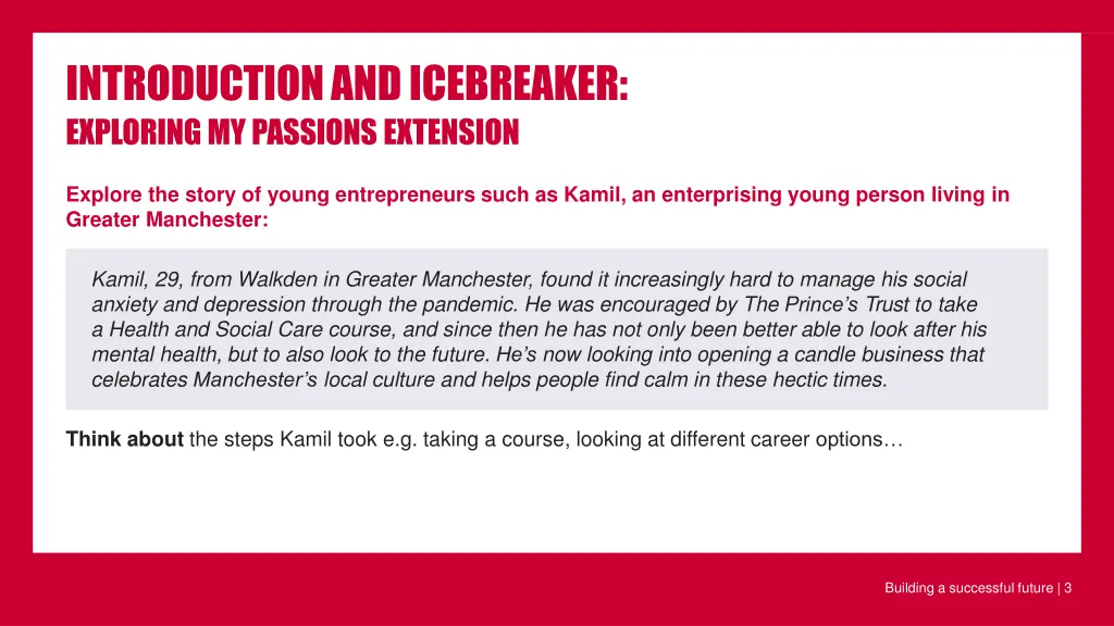 introductionandicebreaker exploringmypassions 1