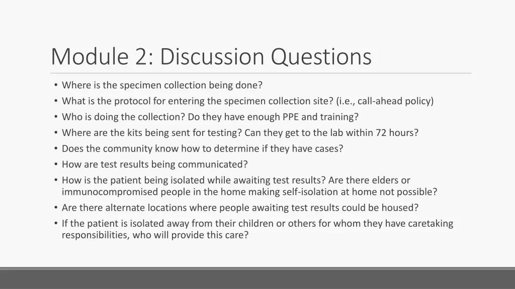 module 2 discussion questions