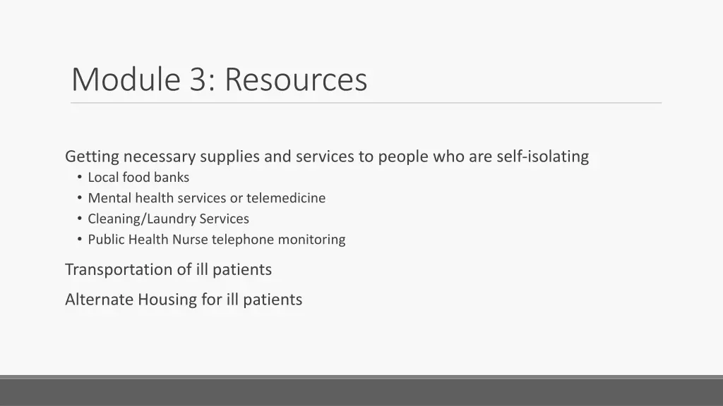 module 3 resources