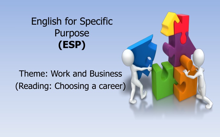 english for specific purpose esp