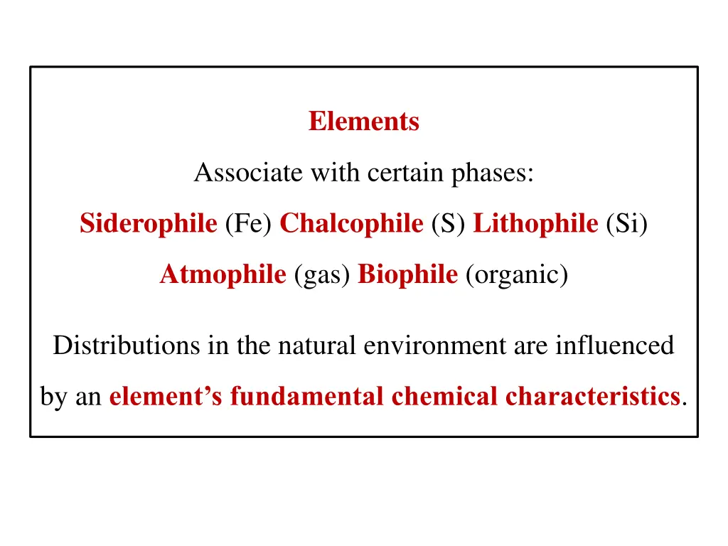 elements