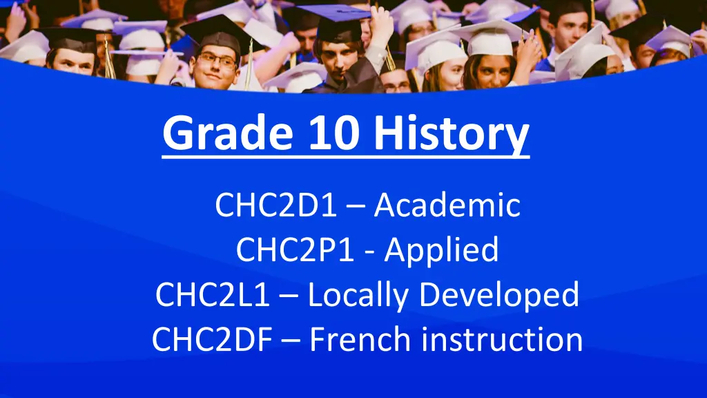 grade 10 history