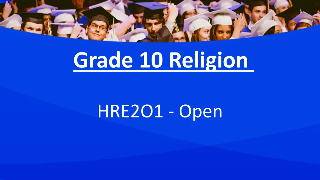 grade 10 religion