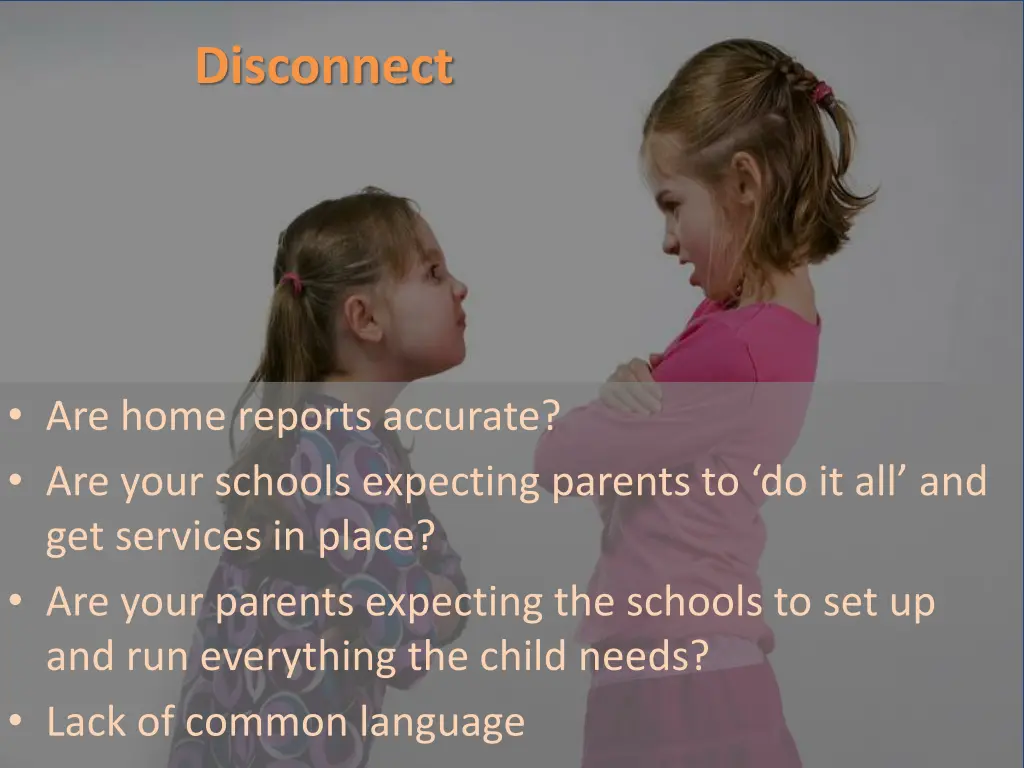 disconnect 1