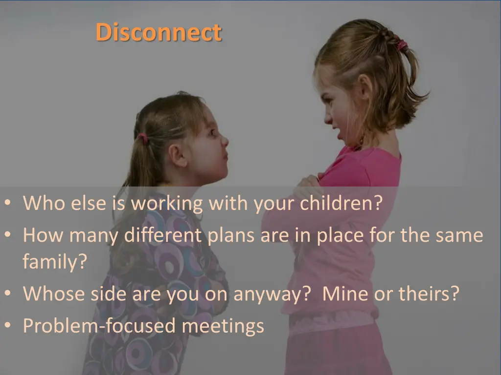 disconnect