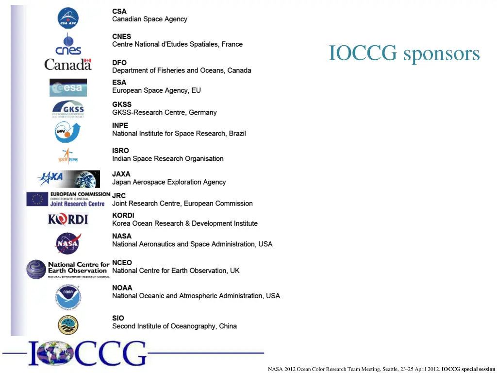 ioccg sponsors