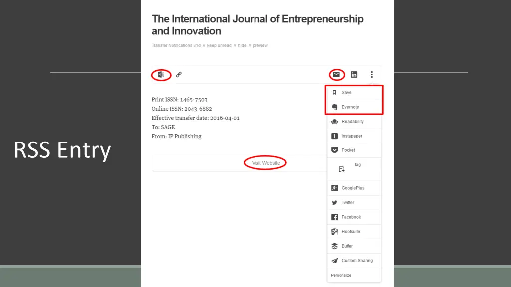 rss entry
