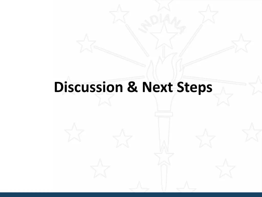 discussion next steps