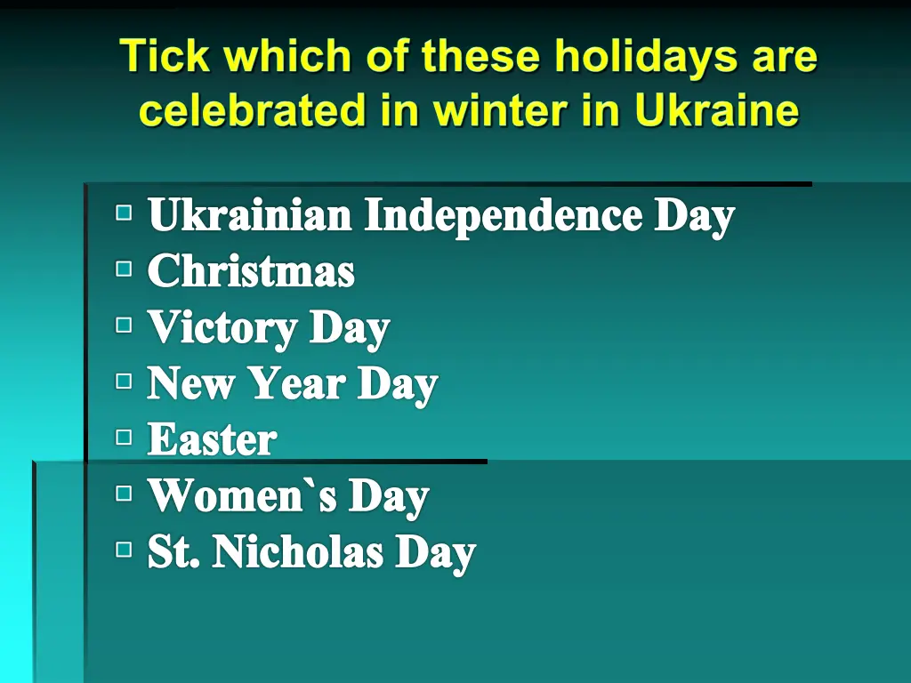 ukrainian independence day christmas victory