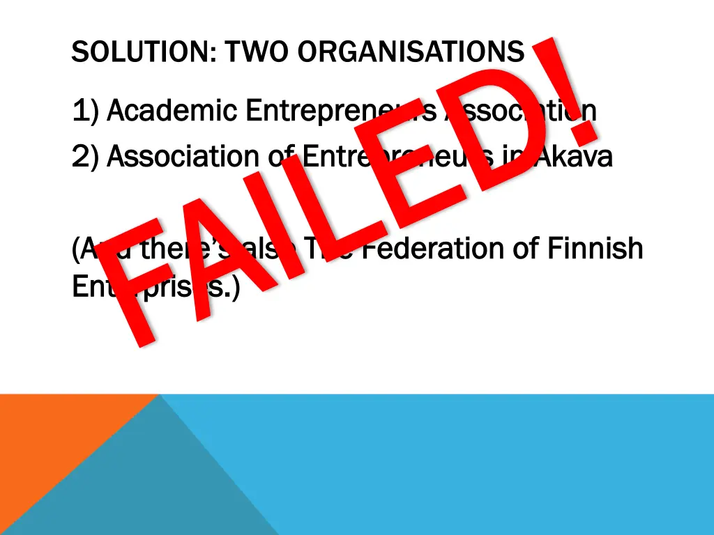 enterprises failed