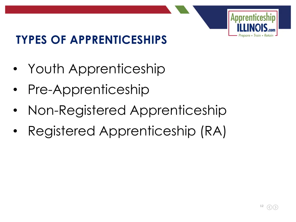 types of apprenticeships