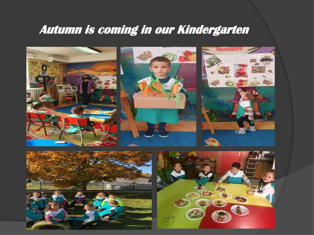 autumn is coming in our kindergarten autumn