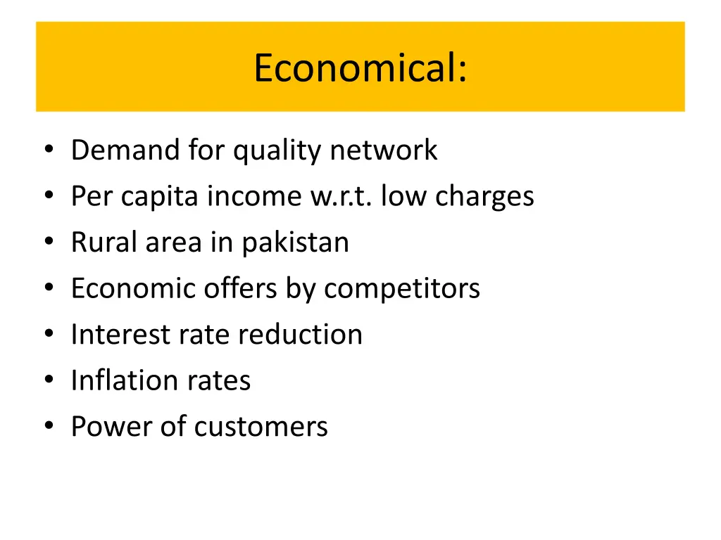 economical
