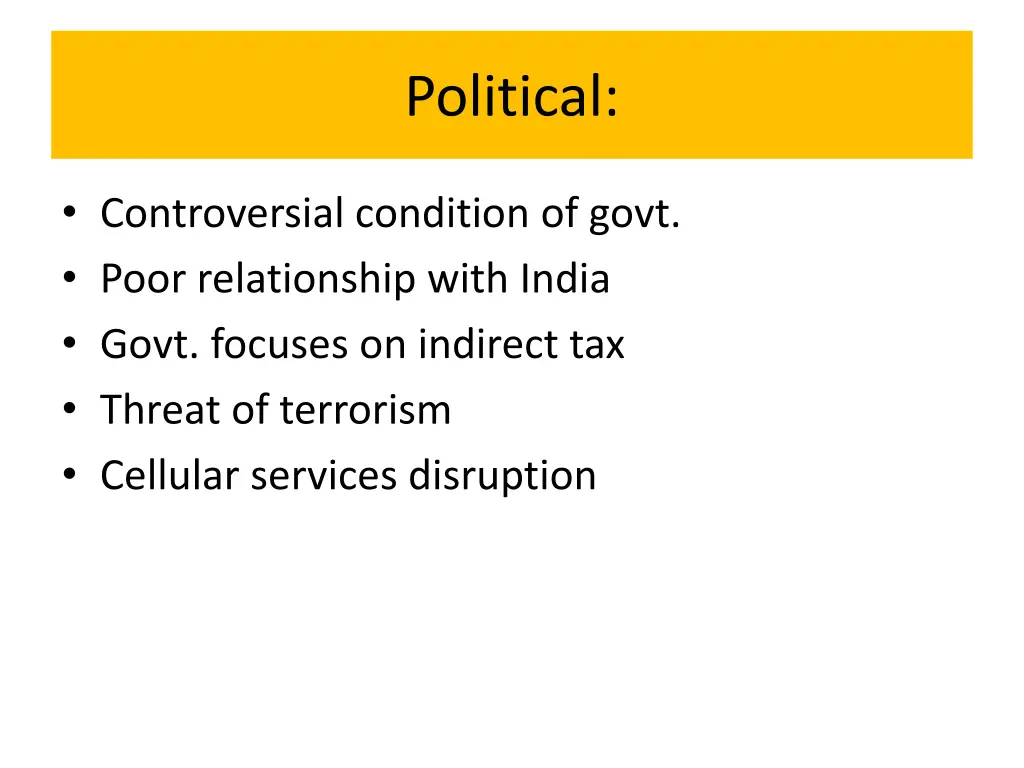 political