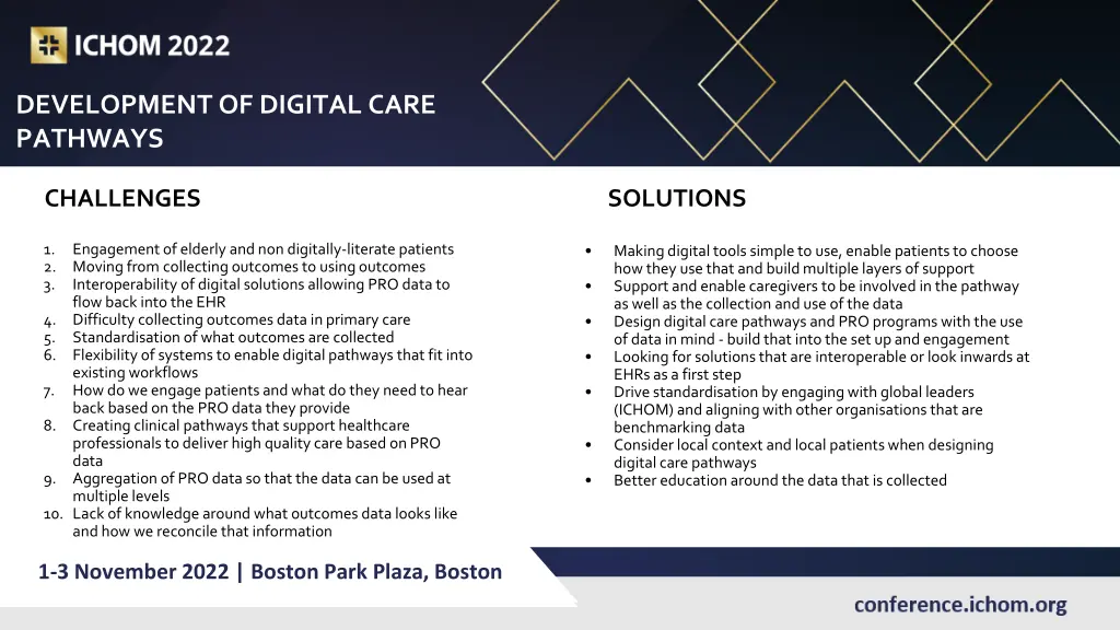 development of digital care pathways