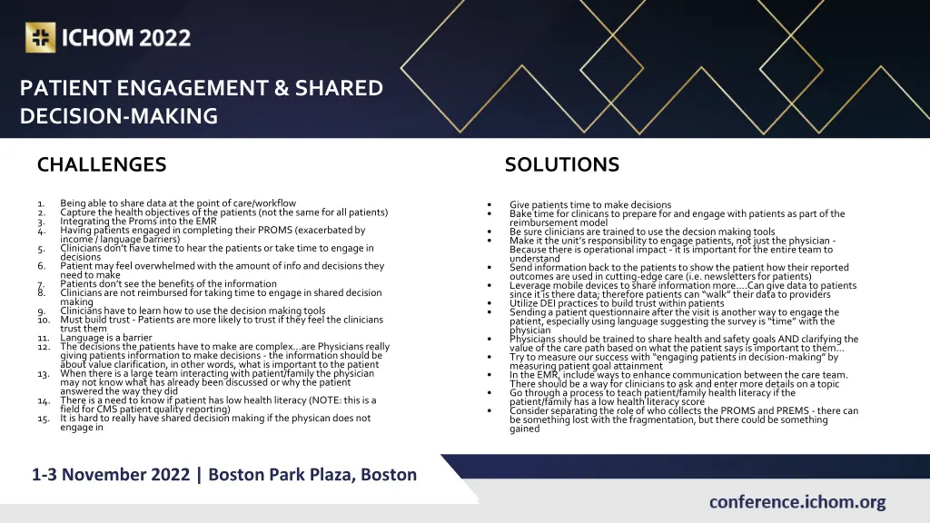 patient engagement shared decision making