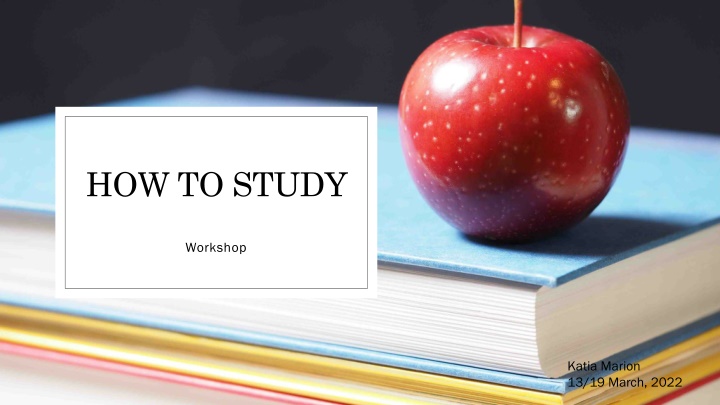 how to study