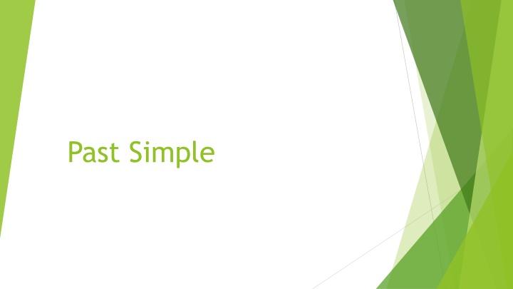 past simple