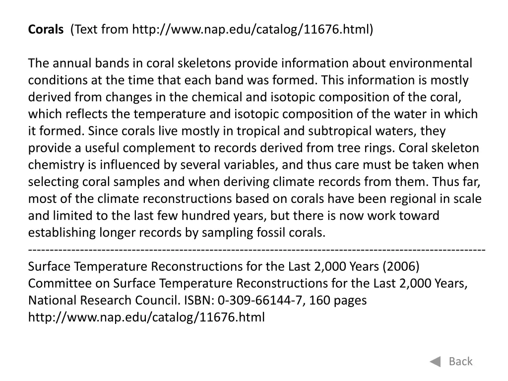 corals text from http www nap edu catalog 11676