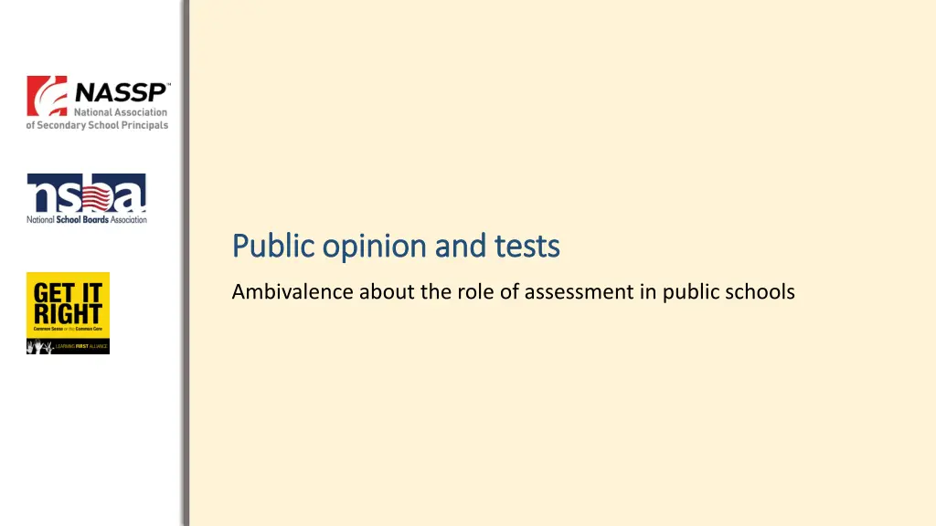 public opinion and tests public opinion and tests