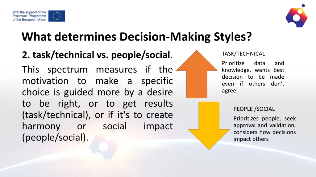 what determines decision making styles 1