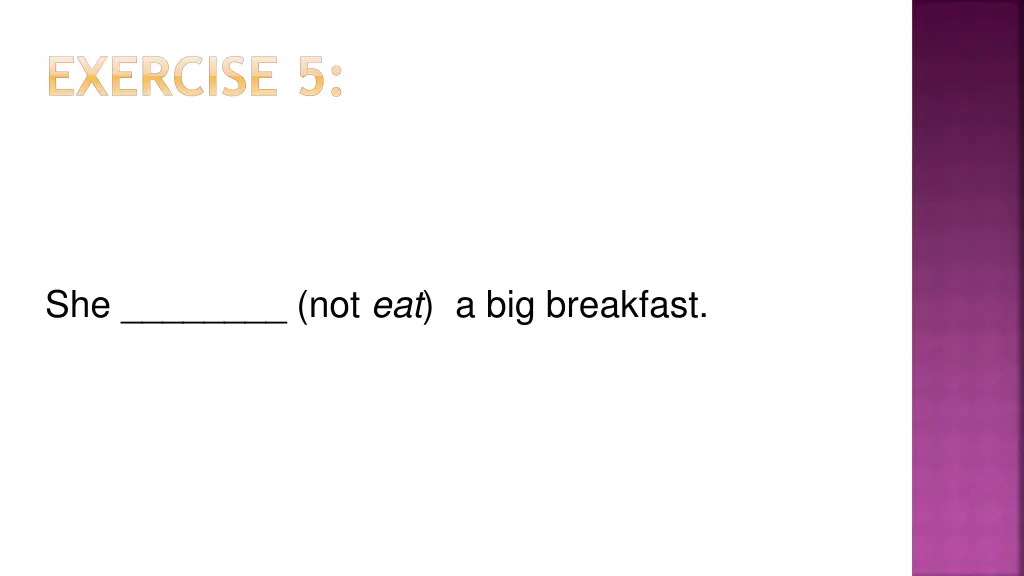 exercise 5