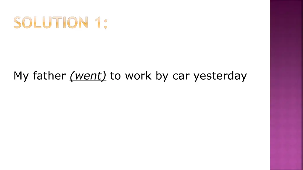 solution 1