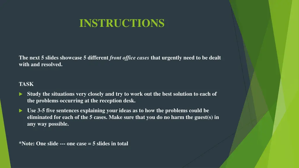 instructions 1