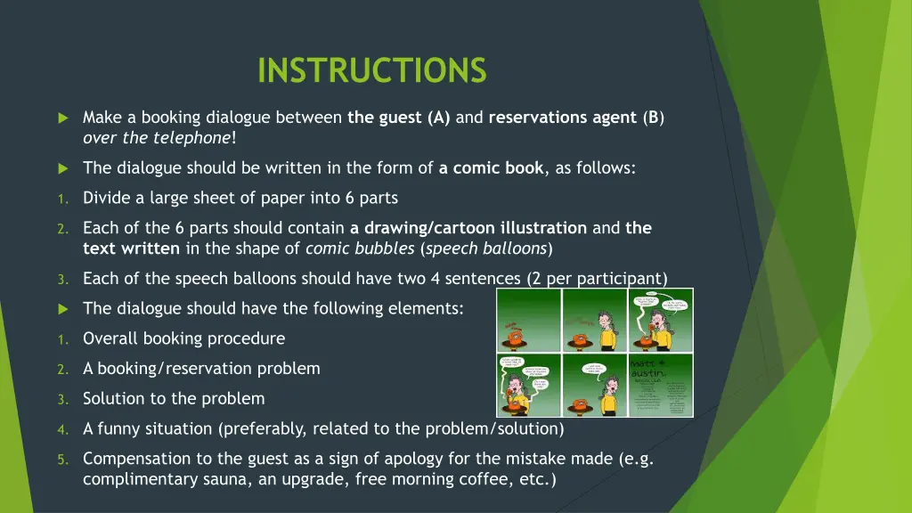 instructions
