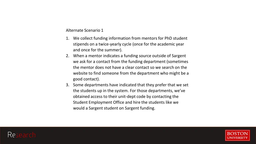 alternate scenario 1