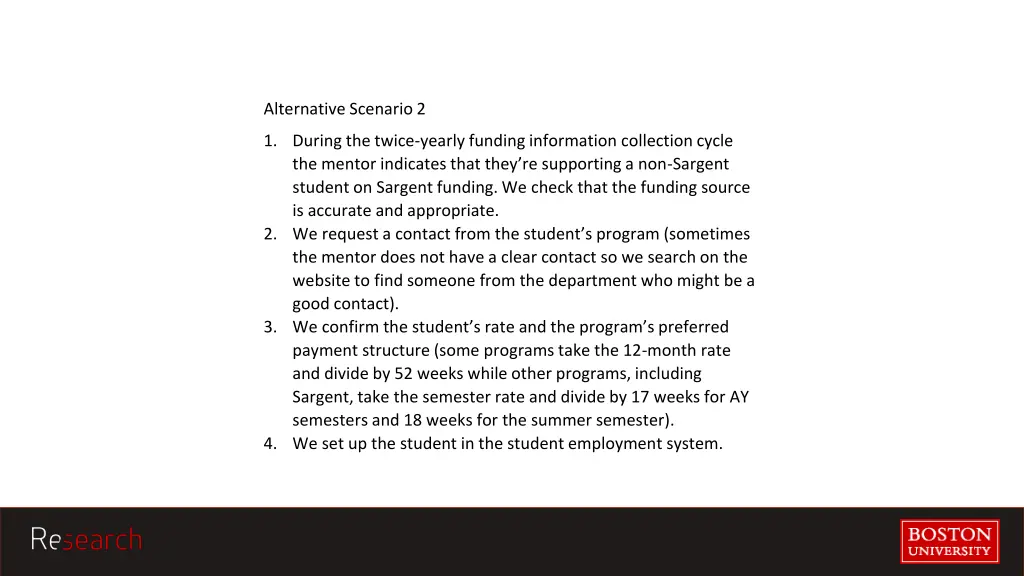 alternative scenario 2