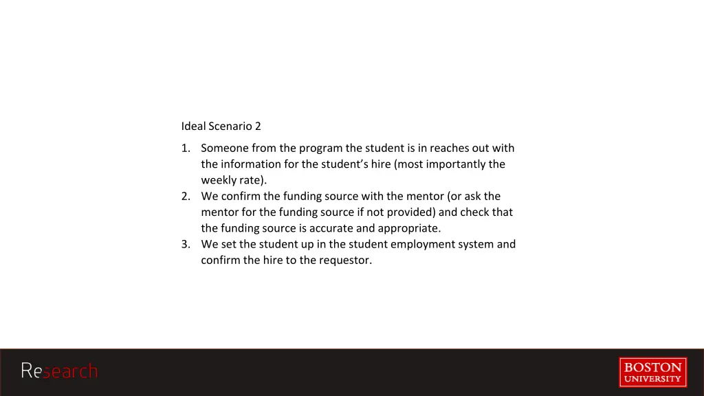 ideal scenario 2