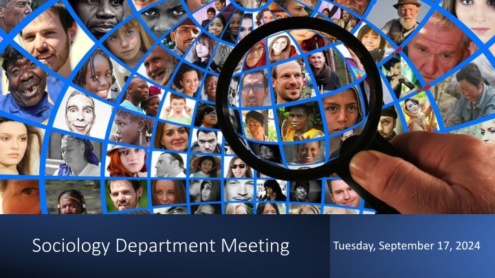 sociology department meeting