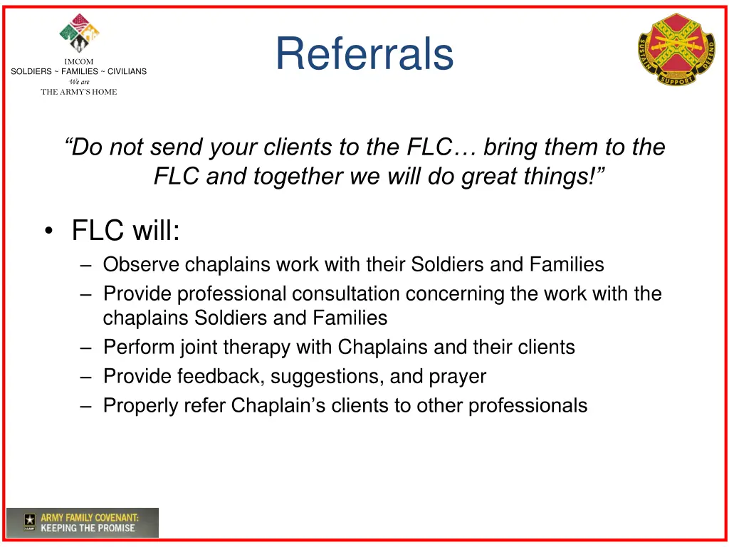 referrals