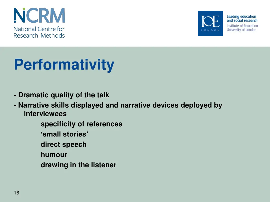 performativity