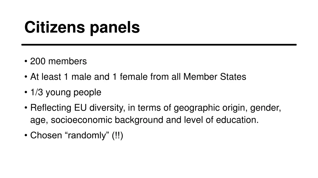 citizens panels