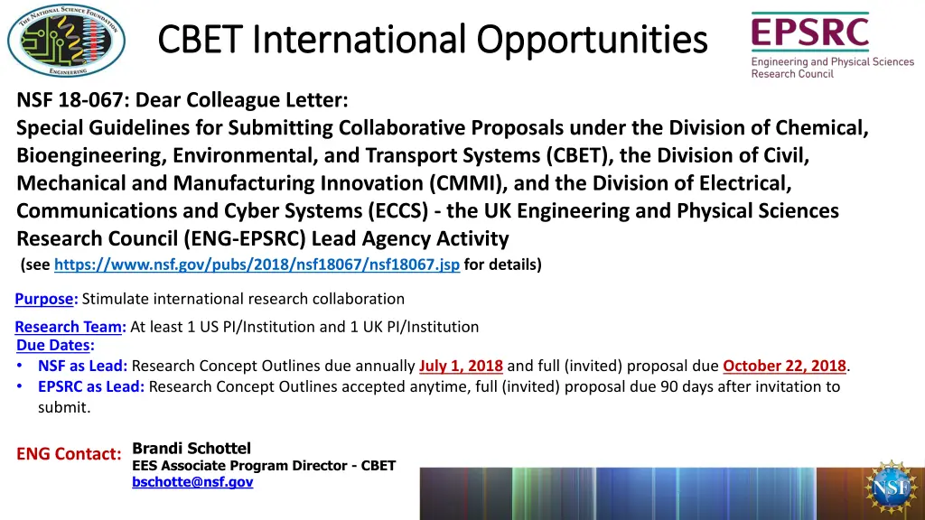 cbet international opportunities cbet