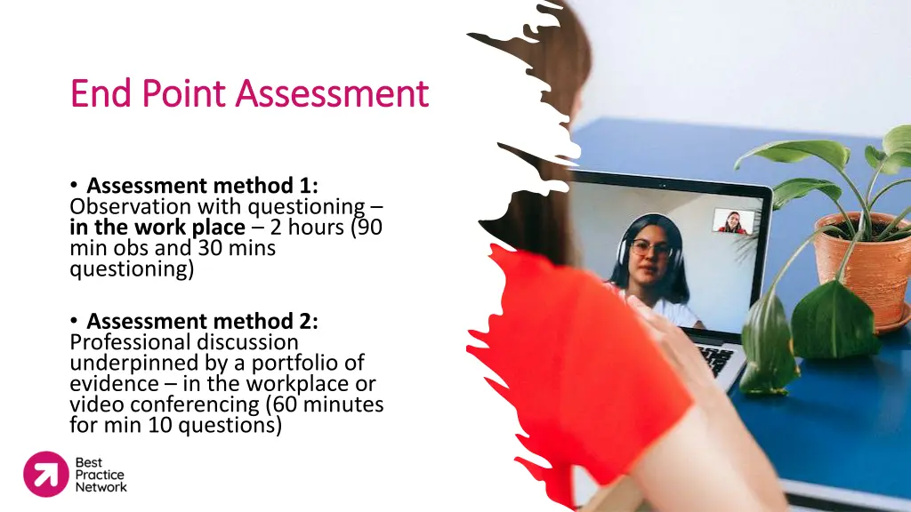 end point assessment end point assessment