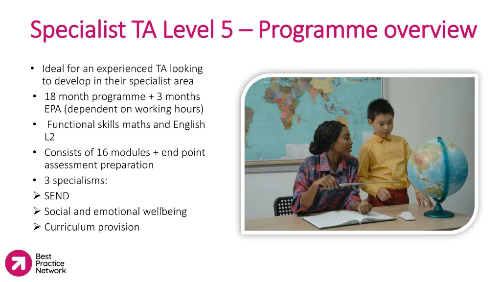 specialist ta level 5 specialist ta level